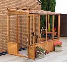 Wooden Lean To Greenhouse